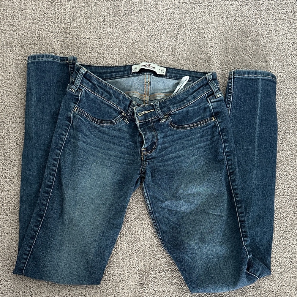 Hollister Dark Blue Skinny Jeans